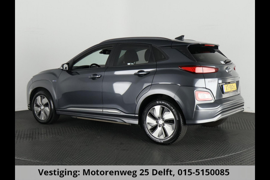 Hyundai Kona EV PRIMIUM 64 KWh ACCU 96% GARANTIE 2019* 1e EIG BEREIK TOT 487 KM WLTP!!! SCHUIFDAK ZEER LUXE