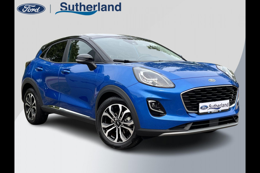 Ford Puma 1.0 EcoBoost Hybrid Titanium 125pk | Winterpack | SYNC 3 Navigatie | Parkeersensoren achter | Contrasterend Dak |