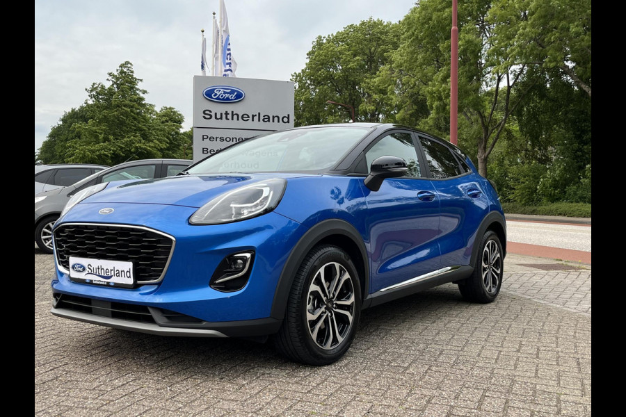 Ford Puma 1.0 EcoBoost Hybrid Titanium 125pk | Winterpack | SYNC 3 Navigatie | Parkeersensoren achter | Contrasterend Dak |