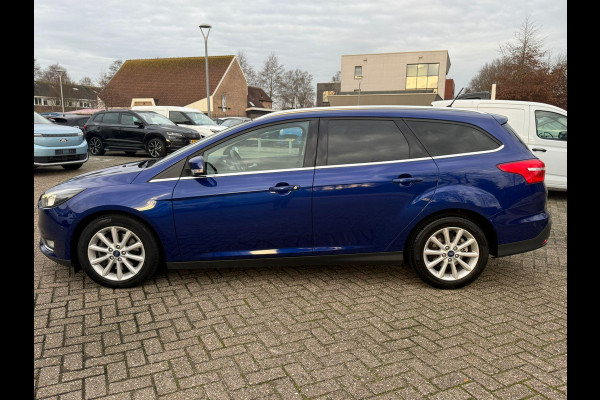 Ford FOCUS Wagon 1.5 Ecoboost Titanium 150pk 17 inch Velgen | Wegklapbare haak | Stoelverwarming | Navigatie | SYNC 3 | Voorruit verwarming | Cruise control