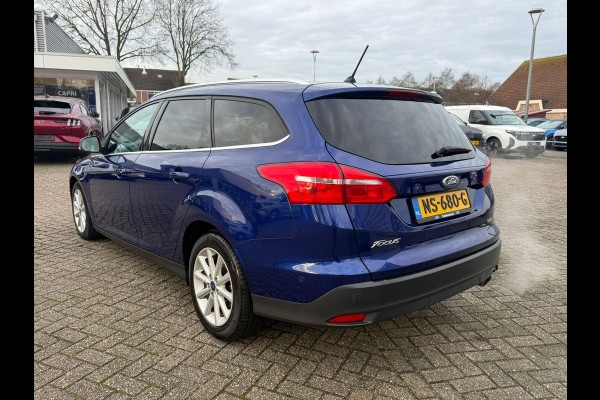 Ford FOCUS Wagon 1.5 Ecoboost Titanium 150pk 17 inch Velgen | Wegklapbare haak | Stoelverwarming | Navigatie | SYNC 3 | Voorruit verwarming | Cruise control