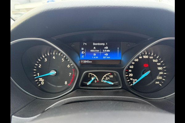 Ford FOCUS Wagon 1.5 Ecoboost Titanium 150pk 17 inch Velgen | Wegklapbare haak | Stoelverwarming | Navigatie | SYNC 3 | Voorruit verwarming | Cruise control