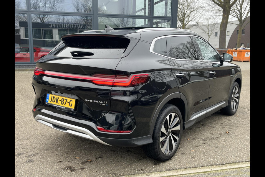 BYD SEAL U 1.5 DM-i FWD Comfort 26,6kWh VAN: €41.900,- VOOR: €35.330,- UW EINDEJAARSVOORDEEL: €6.570,- | UNIEK IN NL! tot 125km electrisch rijbereik | 6 jaar volledige BYD GARANTIE