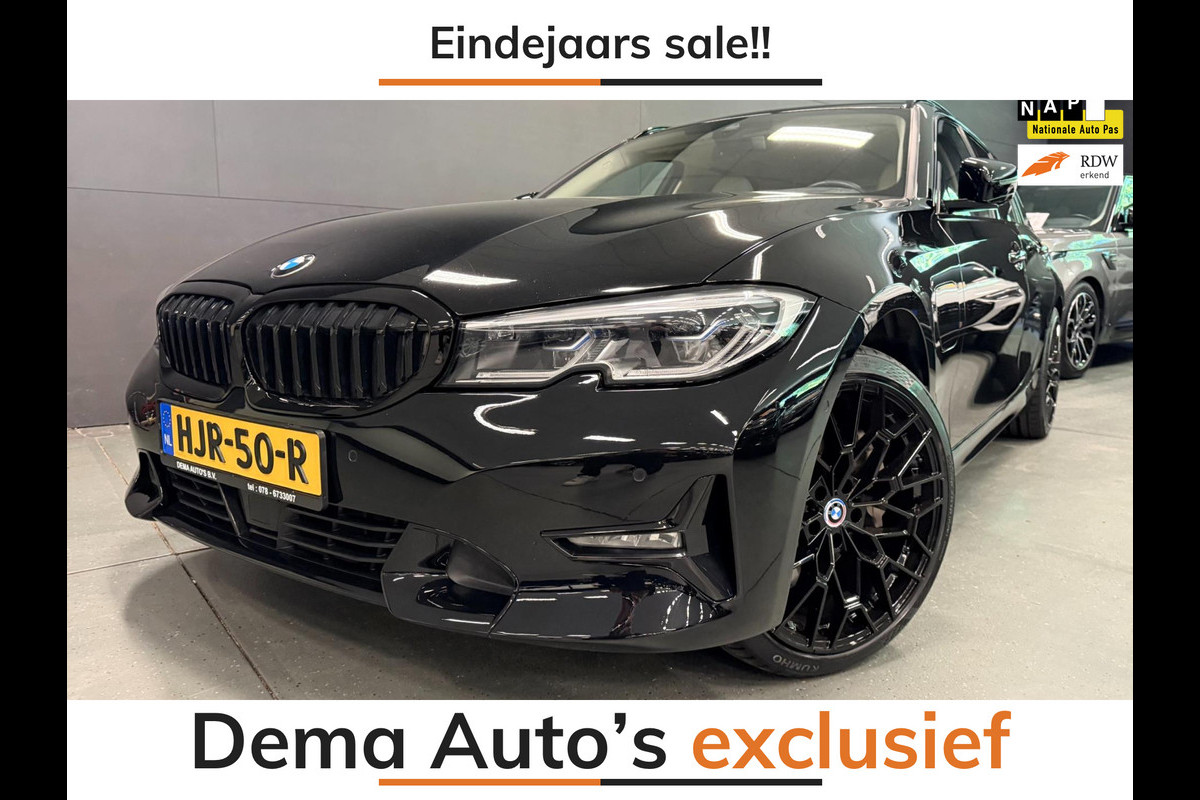BMW 3 Serie Touring 330e xDrive BLACK-LINE SPORT 19'' NAVI/LEDER/LASER-L/H-UP/ECC/PDC/CRUISE///