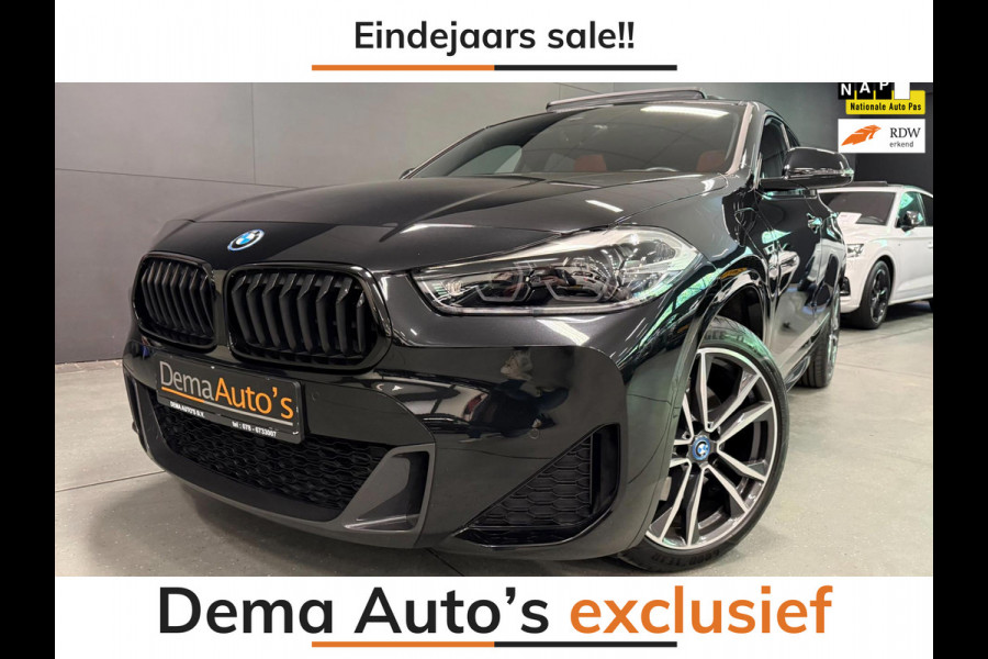 BMW X2 XDrive25e M-SPORT 220PK PANO/LEDER/H-KARDON/NAVI/LED/DAB/CARPLAY///