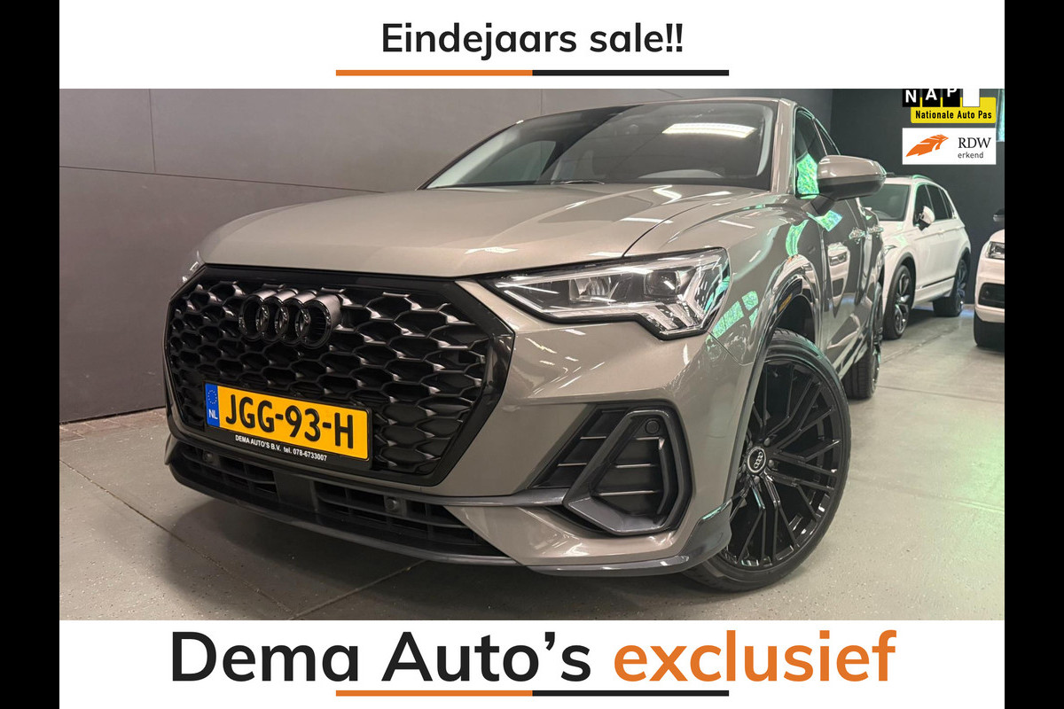 Audi Q3 Sportback 35 TFSI S-LINE BLACK-LINE 20'' NAVI/DAB/V-COCKPIT/CAM/A-CRUISE/ECC/PDC///