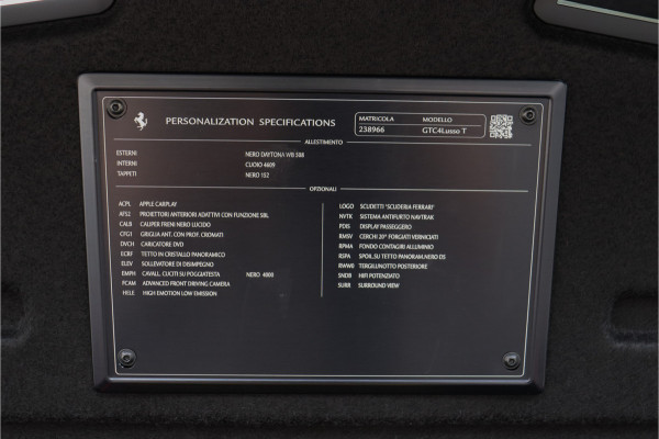 Ferrari GTC4 Lusso Turbo 3.9 V8 **APPROVED/Lift/360 camera/Pano/Ceramic/Carplay/20**