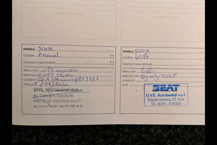 Fiat 500X 1.3 GSE Sport Automaat Carplay Navigatie Cruise Control Camera Parkeersensoren