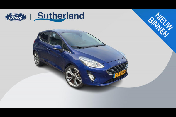 Ford Fiesta 1.0 EcoBoost Titanium 100pk Automaat | Adaptieve Cruise | Winterpack | B& Audio | 18 inch velgen | Dealer onderhouden