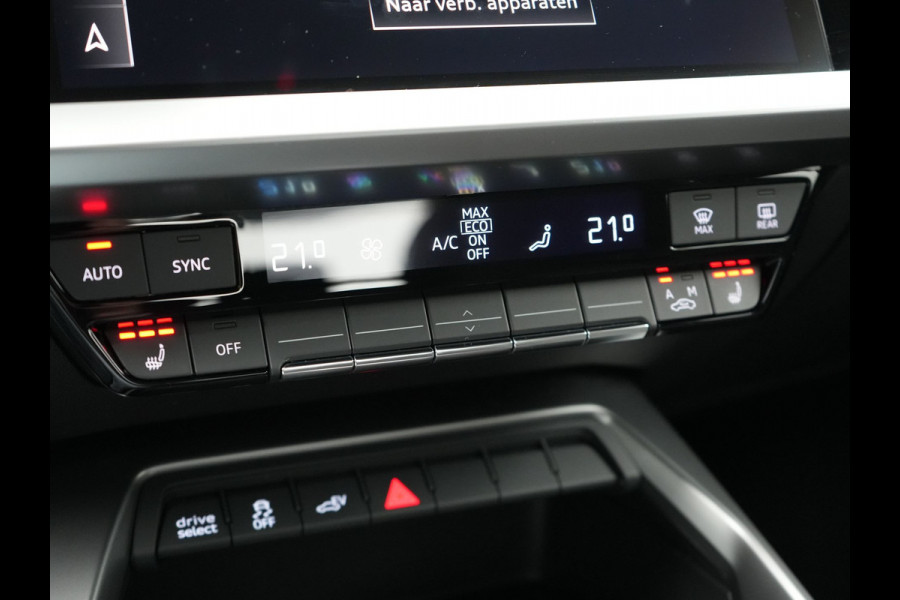 Audi A3 Sportback 40 TFSI e Advanced edition Plug In Hybrid 204pk PHEV | Apple Carplay | Keyless | Sporstoelen Verwarmd | Virtual | Cruise Control | DAB |