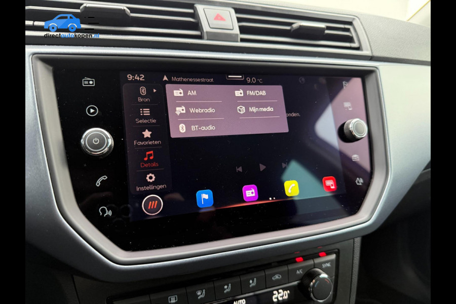 Seat Arona 1.0 TSI Style Business Intense | Carplay | Camera | Adaptieve cruise control | Dodehoek spiegels