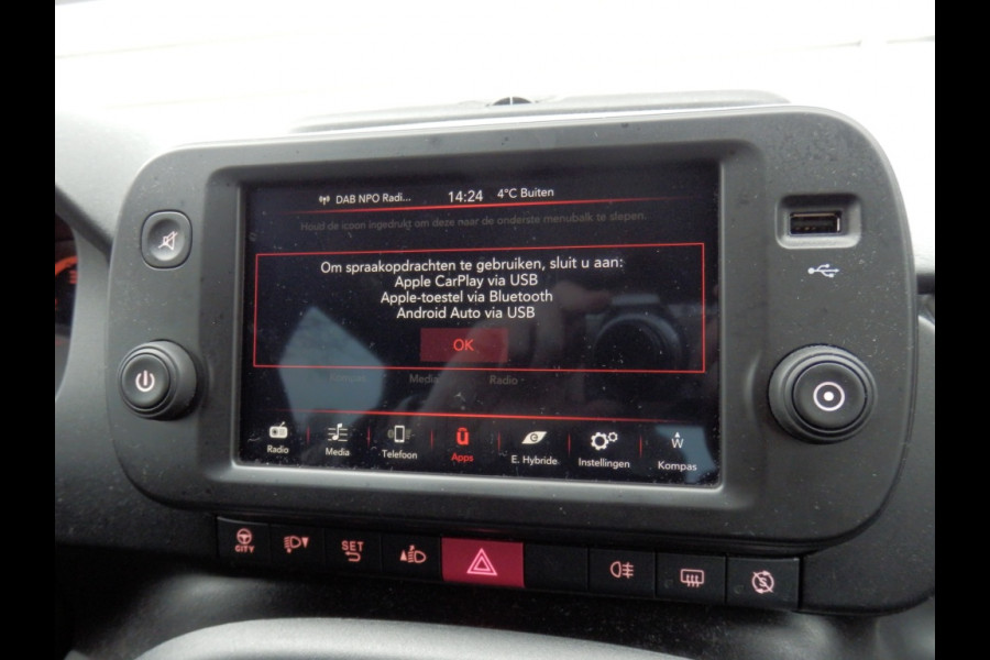 Fiat Panda Hybride | Apple carpl. Andr. Auto | Airco | i.h.v. best. stoel