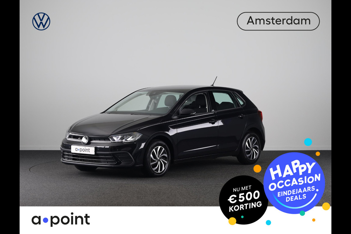 Volkswagen Polo 1.0 TSI Life Business 95 pk Automaat (DSG) | Verlengde garantie | Navigatie | Parkeersensoren | Adaptieve cruise control | Stoelverwarming |