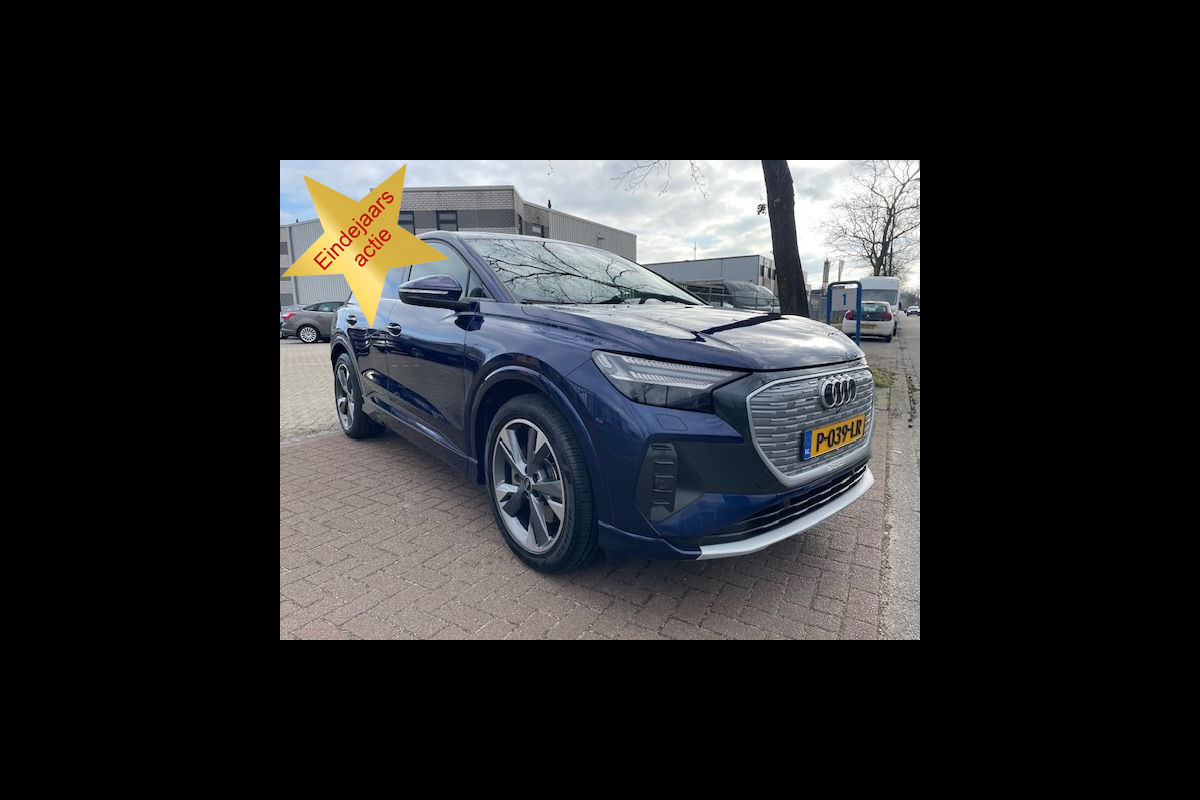 Audi Q4 Sportback e-tron 40 Launch S Edition Competition 77 kWh 78.000km Airco/ECC,S-Line,Virtueel Cockpit INCL. BTW