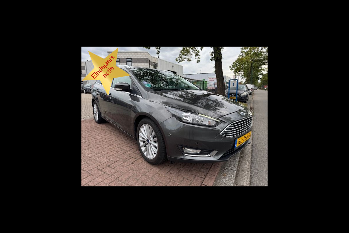 Ford FOCUS Wagon 1.0 125pk Titanium 162.000km Airco/ECC,Cruisecontrol,Navigatie