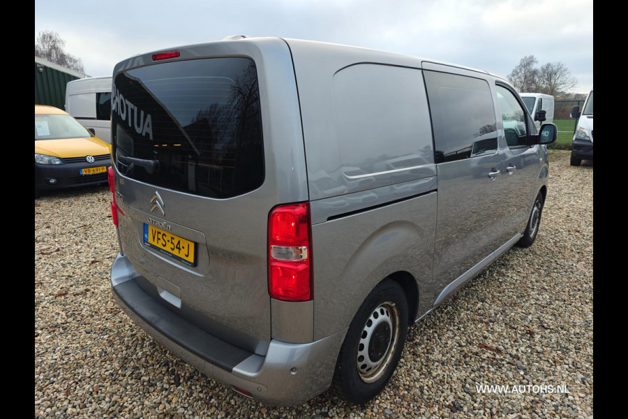 Citroën Jumpy 2.0 BlueHDI 180 PK AUTOMAAT , 1e Eig Ex overheid. Euro 6 , lengte 2 , honden inrichting ,