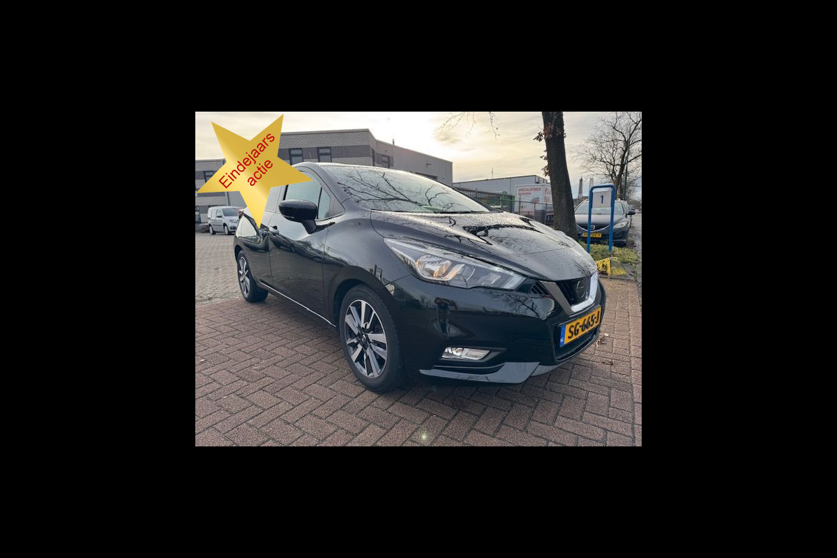 Nissan Micra 0.9 IG-T 5deurs N-Connecta Airco/ECC,Cruisecontrol,Navigatie,Camera
