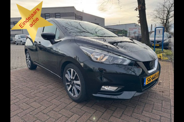 Nissan Micra 0.9 IG-T 5deurs N-Connecta Airco/ECC,Cruisecontrol,Navigatie,Camera
