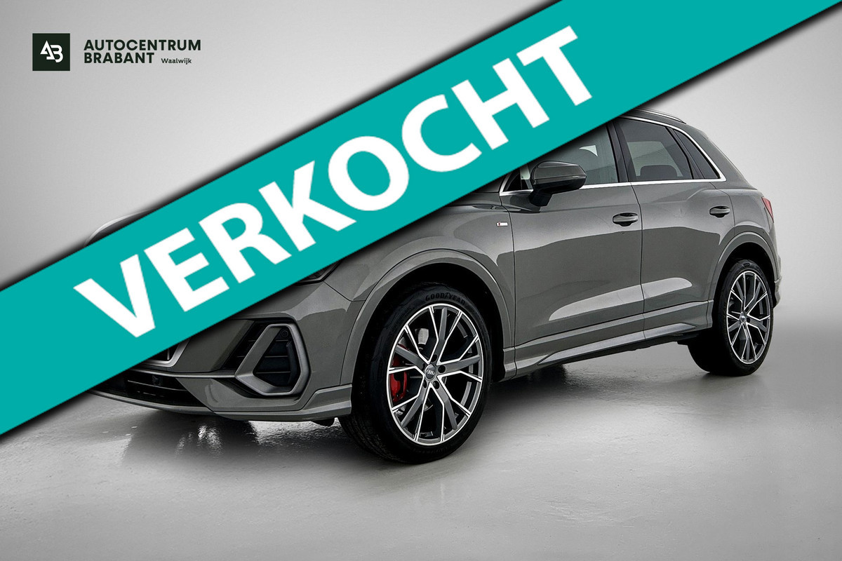 Audi Q3 40 TFSI quattro S Line(NL-auto, Dealer OnderH, Carplay, Digitale Dash, Parkeersensoren V+A, Etc)