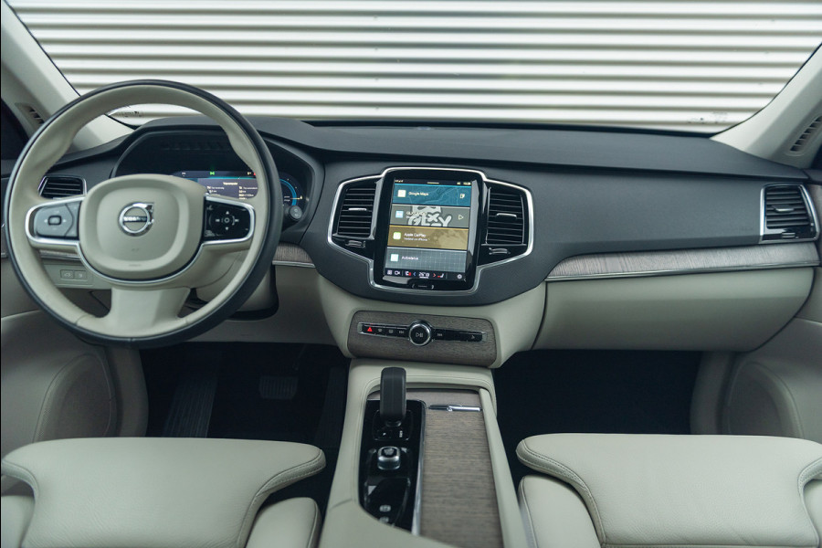 Volvo XC90 T8 Aut. LongRange Plus Bright Leder ACC Parkeercamera Trekhaak 455pk