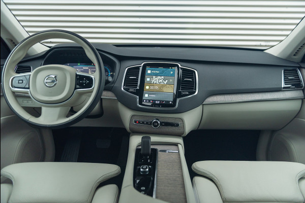 Volvo XC90 T8 Aut. LongRange Plus Bright Leder ACC Parkeercamera Trekhaak 455pk
