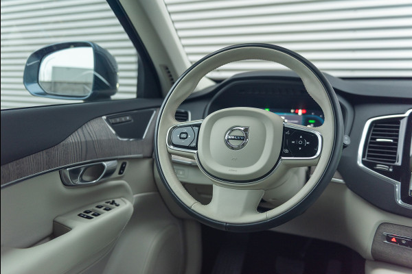 Volvo XC90 T8 Aut. LongRange Plus Bright Leder ACC Parkeercamera Trekhaak 455pk