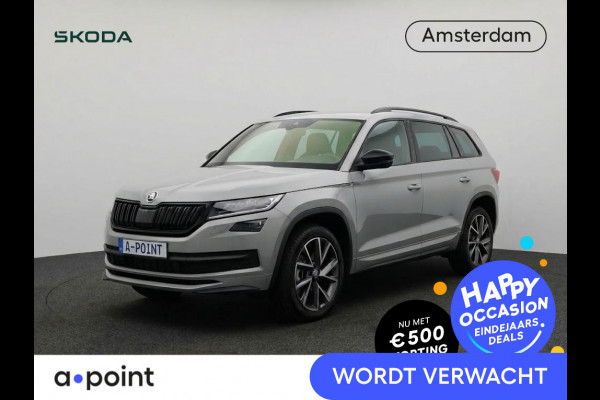 Škoda Kodiaq 1.5 TSI Sportline Business 150pk Automaat | Trekhaak | Parkeercamera | Adaptieve cruise controle | Verwarmbare voorstoelen