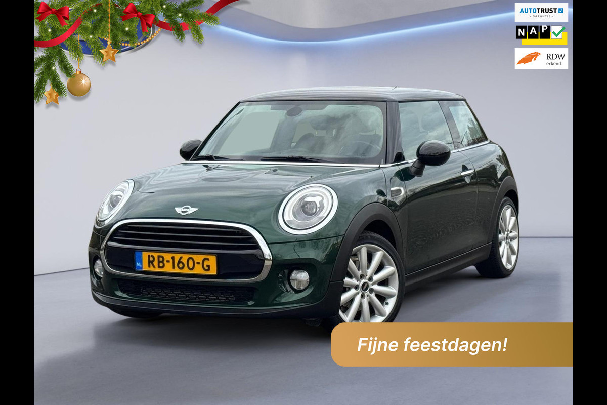 MINI Mini 1.5 Cooper AUTOMAAT Chili Business, 25000 km, navigatie, 1/2 lederen sportinterieur, Origineel Nederlandse auto nap
