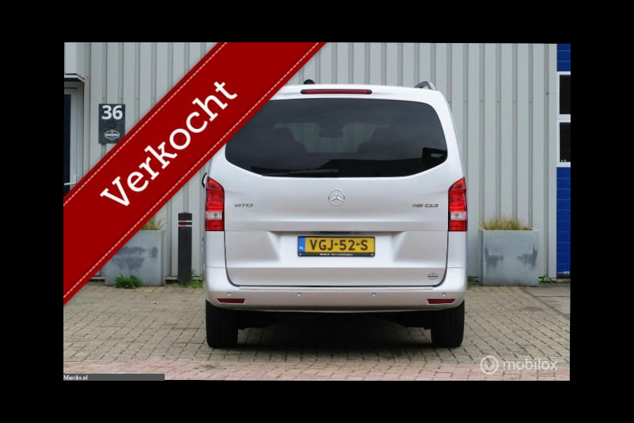 Mercedes-Benz Vito Bestel 116 CDI AUTOMAAT 163PK EURO6 1e eigenaar