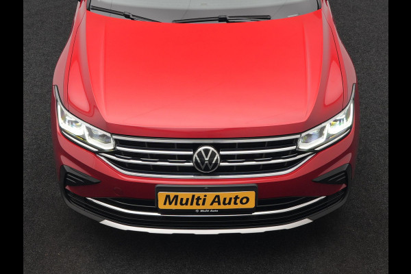 Volkswagen Tiguan 1.4 TSI eHybrid Elegance Plug In Hybrid 245pk Dealer O.H. PHEV | Trekhaak Af Fabriek | Panodak | Head Up | Adaptive Cruise | 360 Camera | Alcantara Stoelen Massage & Verwarmd | IQ Light | Sfeerverlichting | Stuur Verwarmd | Apple Carplay |