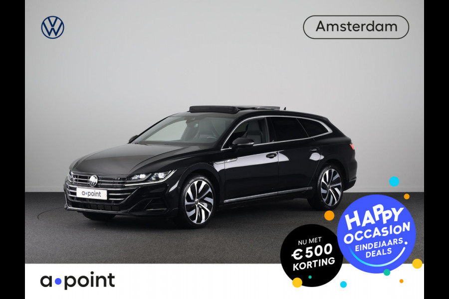 Volkswagen Arteon 1.4 TSI eHybrid R-Line Business 218 pk Automaat (DSG) | Navigatie | Panoramadak | Trekhaak (wegklapbaar) | Parkeersensoren (Park assist) | Rondomzicht camera | Lederen bekleding | Stoelverwarming v/a | R-Line |