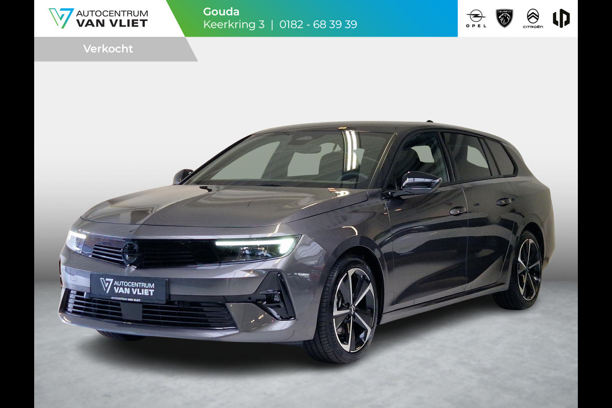 Opel Astra Sports Tourer 1.2 Turbo Hybrid GS | Navigatie | Stoelverwarming | Stuurverwarming | 360° camera