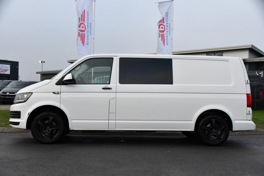 Volkswagen Transporter 2.0 TDI L2H1 DC Edition Cruise, Sensoren, Trekhaak, Airco, 85pk, Radio, Direct leverbaar!