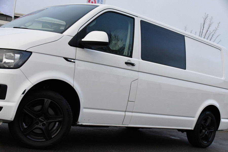 Volkswagen Transporter 2.0 TDI L2H1 DC Edition Cruise, Sensoren, Trekhaak, Airco, 85pk, Radio, Direct leverbaar!