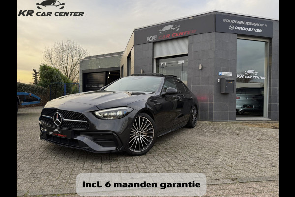 Mercedes-Benz C-Klasse 200 AMG PANO-BURMESTER-MEMORY-HUD-360