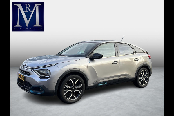 Citroën Ë-C4 Shine 50 kWh SOH 98% 3-FASE LADER | VAN: €19.900 VOOR: €17.877- UW EINDEJAARSVOORDEEL: €2.023| stuur + stoel verwarming | trekhaak | head-up display | Camera | keyles start & go | dodehoek | Rijklaar geleverd met 12 maanden BOVAG-garantie