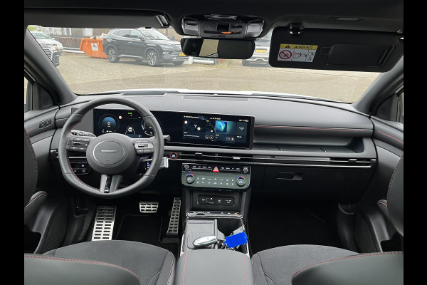 Hyundai Tucson 1.6 T-GDI HEV N Line Sky VAN: 54.095,- VOOR: 42.877,- UW EINDEJAARSVOORDEEL: 11.218,- EURO ORIG. NL AUTO 09-2025 NIEUWPRIJS: 54.095,- EURO.