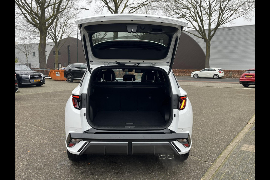 Hyundai Tucson 1.6 T-GDI HEV N Line Sky VAN: 54.095,- VOOR: 42.877,- UW EINDEJAARSVOORDEEL: 11.218,- EURO ORIG. NL AUTO 09-2025 NIEUWPRIJS: 54.095,- EURO.