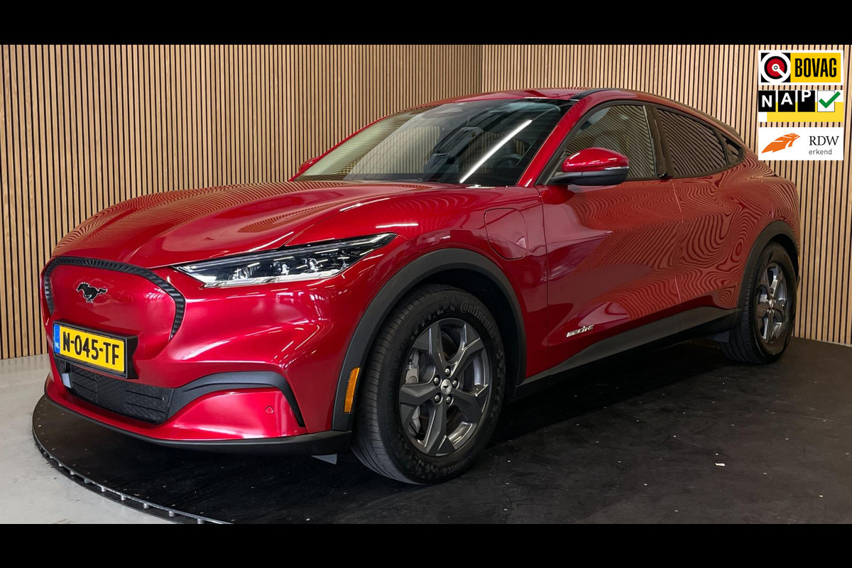 Ford Mustang Mach-E RWD 75 kWh|LEDER|B&O|ACC|CAMERA|CARPLAY|STOEL-, STUURVERW.|NAP|NL-AUTO|1e EIG.|INCL. BTW|