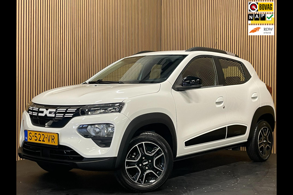 Dacia Spring Essential 27 kWh|230KM WLTP|NIEUWSTAAT|AUTOMAAT|AIRCO|CRUISE CONTROL|5-DEURS|USB/AUX|NL-AUTO|NAP|1e EIG.|INCL. BTW|
