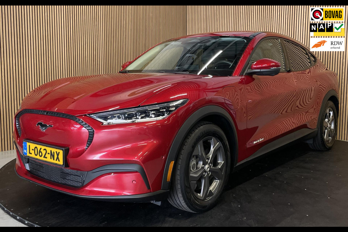 Ford Mustang Mach-E RWD 75 kWh|AFN. TREKHAAK|LEDER|ACC|B&O AUDIO|360 CAMERA|CARPLAY|STOEL-, STUURVERW.|NL-AUTO|1e EIG.|INCL. BTW|