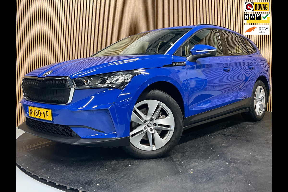Škoda ENYAQ iV 60|VOLLEDER|PANORAMADAK|AMBIENT LIGHT|ANDROID,CARPLAY|CAMERA|NAVI|NL-AUTO|NAP|1e EIG|INCL.BTW|