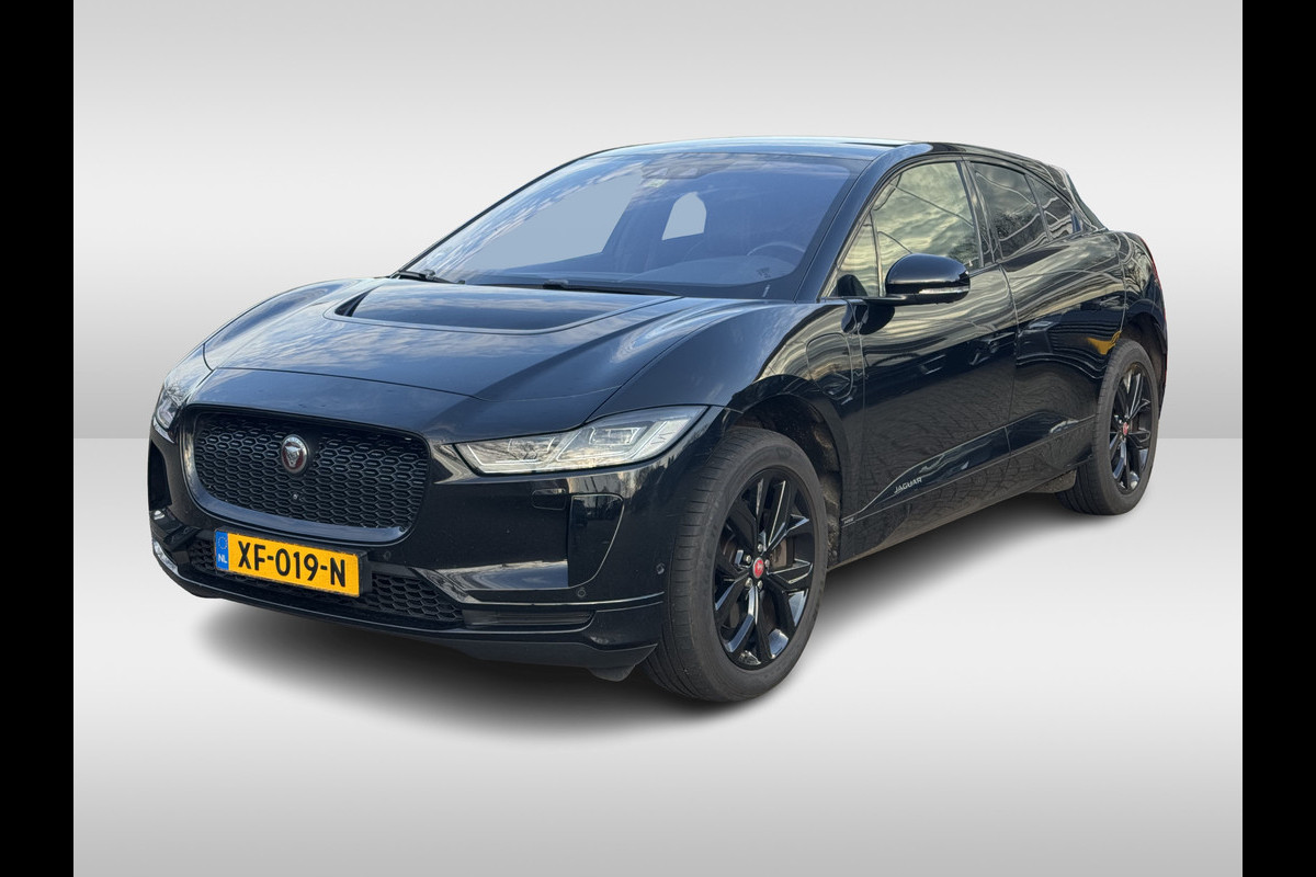 Jaguar I-PACE EV400 HSE 90 kWh / Panoramadak / Camera / Luchtvering / Keyless / 20'' / Meridian / Leder / Navigatie / Stoelverwarming / Stuurverwarming / DAB / Dodehoek / ACC