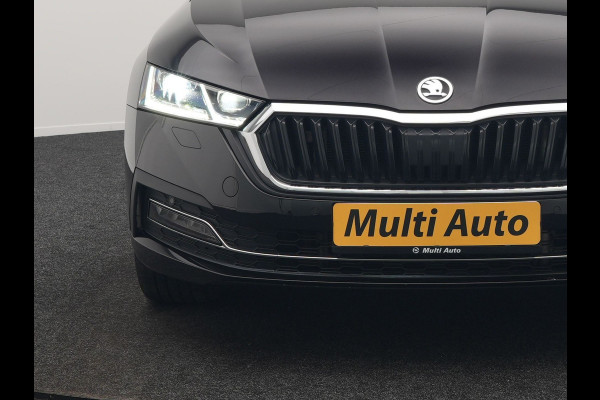 Škoda Octavia Combi 1.4 TSI iV Business Edition Plus Plug In Hybrid 204pk Dealer O.H. PHEV | Trekhaak | Adaptive Cruise | Canton Audio | Alcantara Sportstoelen Memory & Verwarmd | Apple Carplay | Sfeerverlichting | Stuur Verwarmd | Virtual | Navigatie | Keyless |