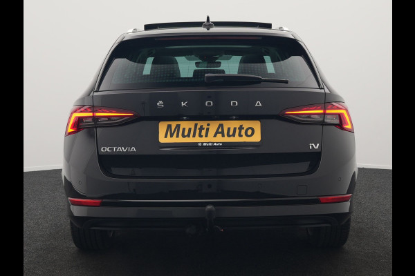 Škoda Octavia Combi 1.4 TSI iV Business Edition Plus Plug In Hybrid 204pk Dealer O.H. PHEV | Trekhaak | Adaptive Cruise | Canton Audio | Alcantara Sportstoelen Memory & Verwarmd | Apple Carplay | Sfeerverlichting | Stuur Verwarmd | Virtual | Navigatie | Keyless |