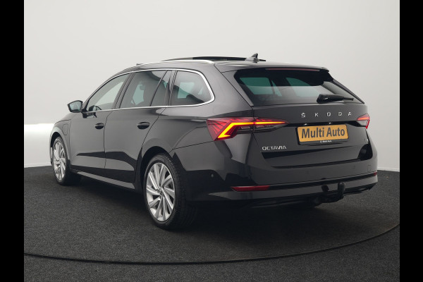 Škoda Octavia Combi 1.4 TSI iV Business Edition Plus Plug In Hybrid 204pk Dealer O.H. PHEV | Trekhaak | Adaptive Cruise | Canton Audio | Alcantara Sportstoelen Memory & Verwarmd | Apple Carplay | Sfeerverlichting | Stuur Verwarmd | Virtual | Navigatie | Keyless |