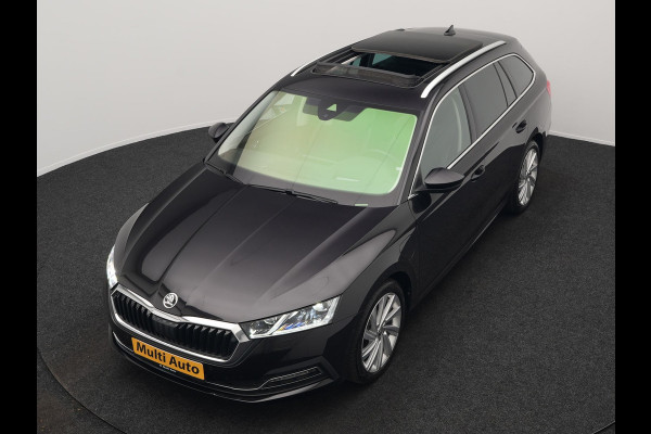 Škoda Octavia Combi 1.4 TSI iV Business Edition Plus Plug In Hybrid 204pk Dealer O.H. PHEV | Trekhaak | Adaptive Cruise | Canton Audio | Alcantara Sportstoelen Memory & Verwarmd | Apple Carplay | Sfeerverlichting | Stuur Verwarmd | Virtual | Navigatie | Keyless |