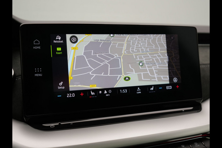 Škoda Octavia Combi 1.4 TSI iV Business Edition Plus Plug In Hybrid 204pk Dealer O.H. PHEV | Trekhaak | Adaptive Cruise | Canton Audio | Alcantara Sportstoelen Memory & Verwarmd | Apple Carplay | Sfeerverlichting | Stuur Verwarmd | Virtual | Navigatie | Keyless |