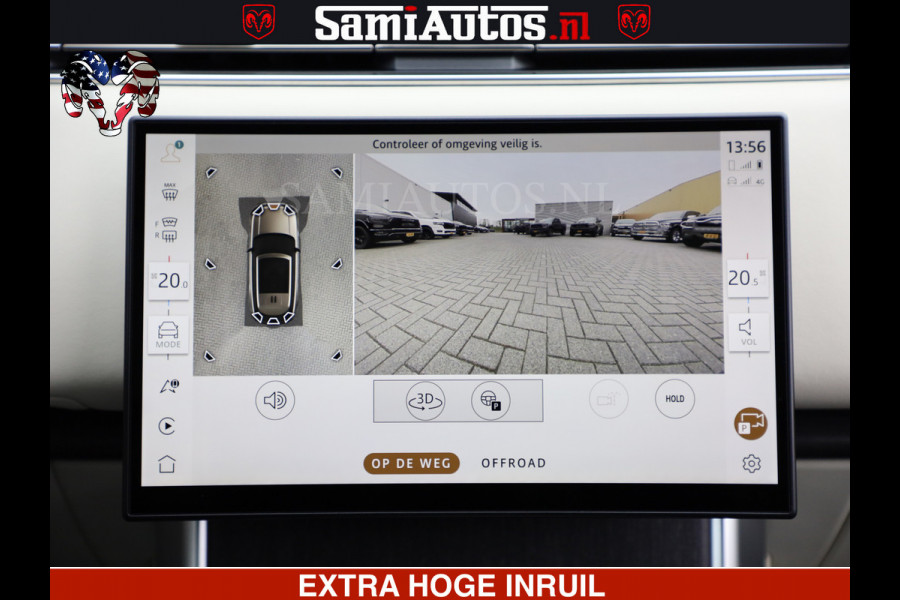 Land Rover Range Rover P550e | NIGHT | GARANTIE TOT 14-03-2029 | HEAD-UP | ACHTERAS BESTURING | SOFT CLOSE | PHEV | 23 INCH VELGEN | PANORAMADAK | STUURVERWARMING | STOEL KOELING | Fabrieksgarantie tot 14-03-2029 – Geniet van gemoedsrust met uitgebreide dekking tot deze datum. GZK-71-D