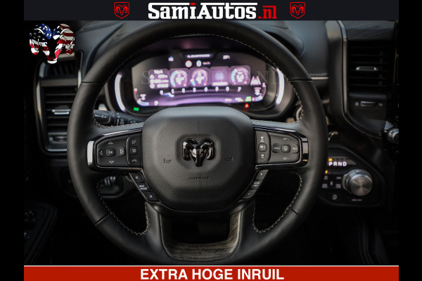 Dodge Ram 1500 Limited Night High Output 540HP 706Nm | Massage + Full Option | De Meest Luxe en Volle Pick-Up in zijn Klasse | Comfortabele Dubbele Cabine met Royale 5 Zitplaatsen | BPM vrij | Nu Leverbaar uit Voorraad | Voorraad Nr 2320 - 5138